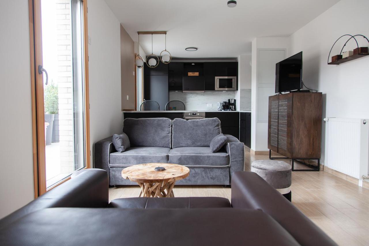 Appart Chic & Elegant-Metro 7 Leo-Lagrange+Parking Villejuif Exterior foto