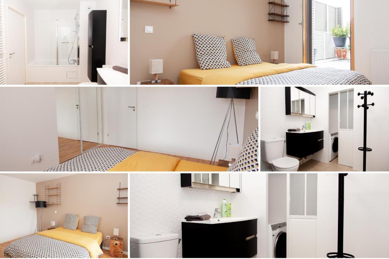 Appart Chic & Elegant-Metro 7 Leo-Lagrange+Parking Villejuif Exterior foto
