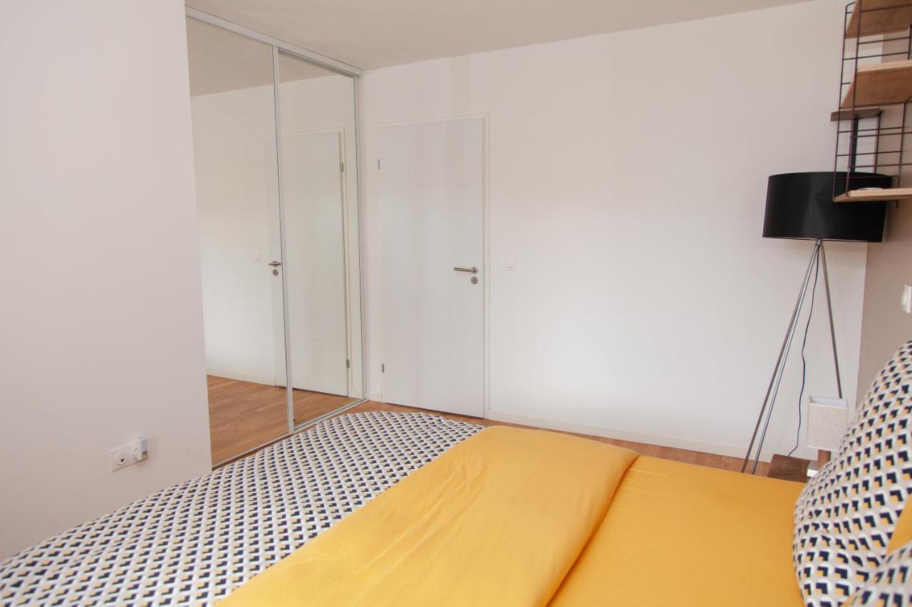 Appart Chic & Elegant-Metro 7 Leo-Lagrange+Parking Villejuif Exterior foto